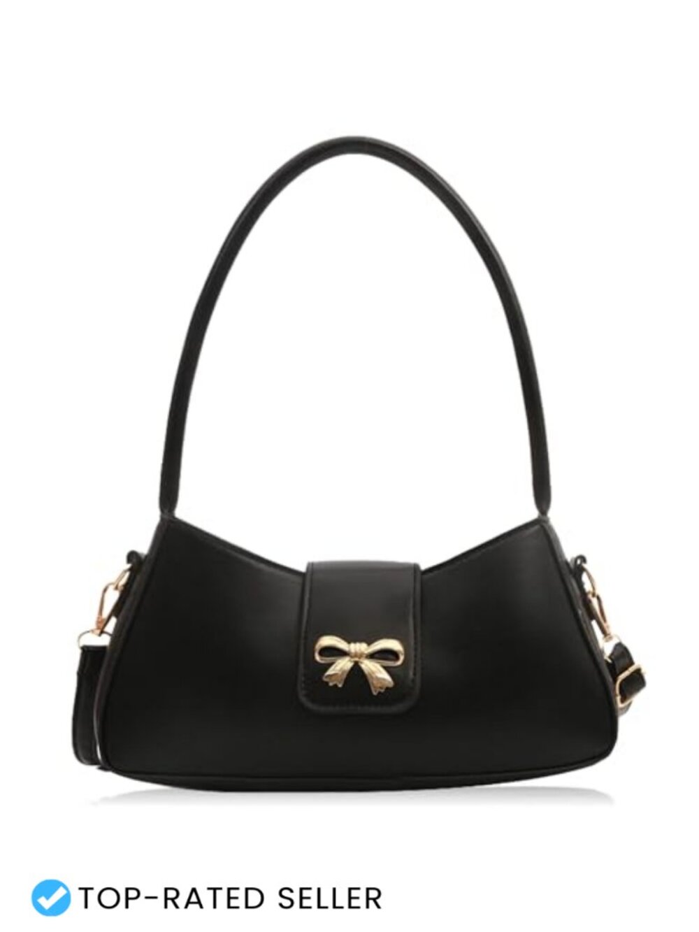 Mini Bow Shoulder Bag Coquette Y2K Clutch Hobo Handbag Purse